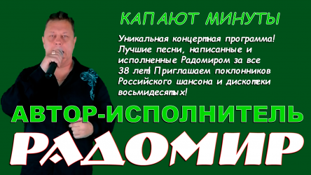 Автор-исполнитель РАДОМИР