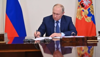 Путин подписал указ о проведении Года защитника Отечества