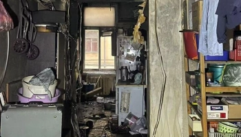 При пожаре в коммуналке в центре Петербурга пострадали люди